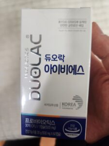 듀오락 아이비에스 — 과민성대장증후군유산균으로 추천하는 병원유산균