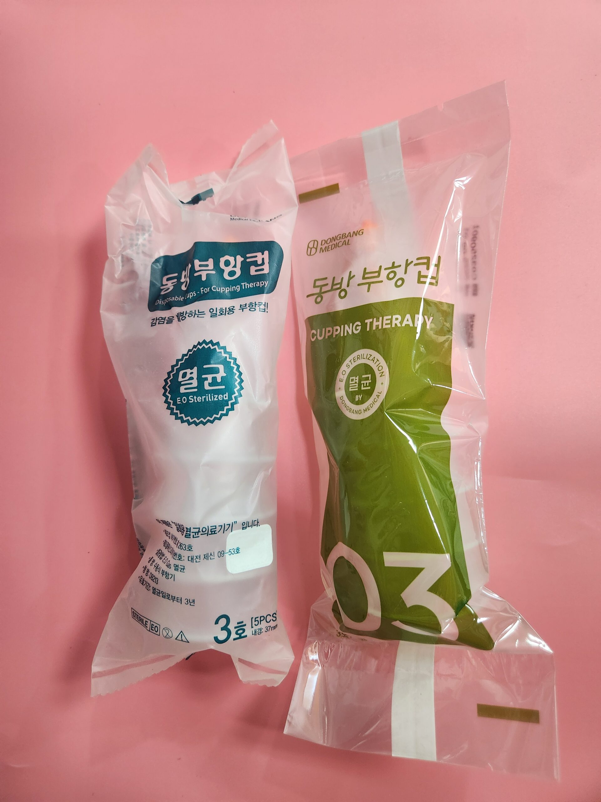 한사랑한의원 부항 치료 부항 효과 한의원 시술 모습