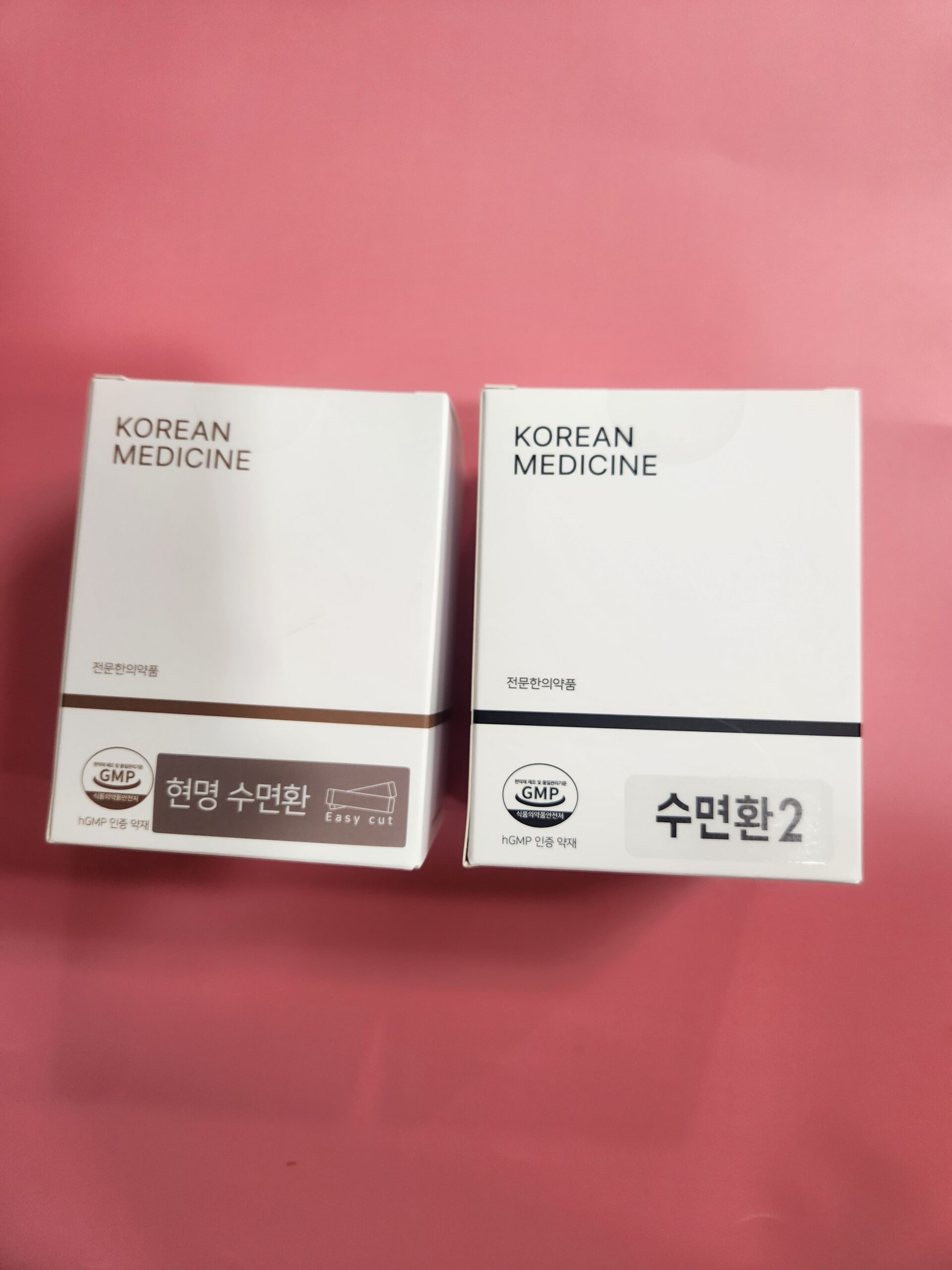 한사랑한의원 수면 한약 처방 숙면환 한약 환약 스틱 포장