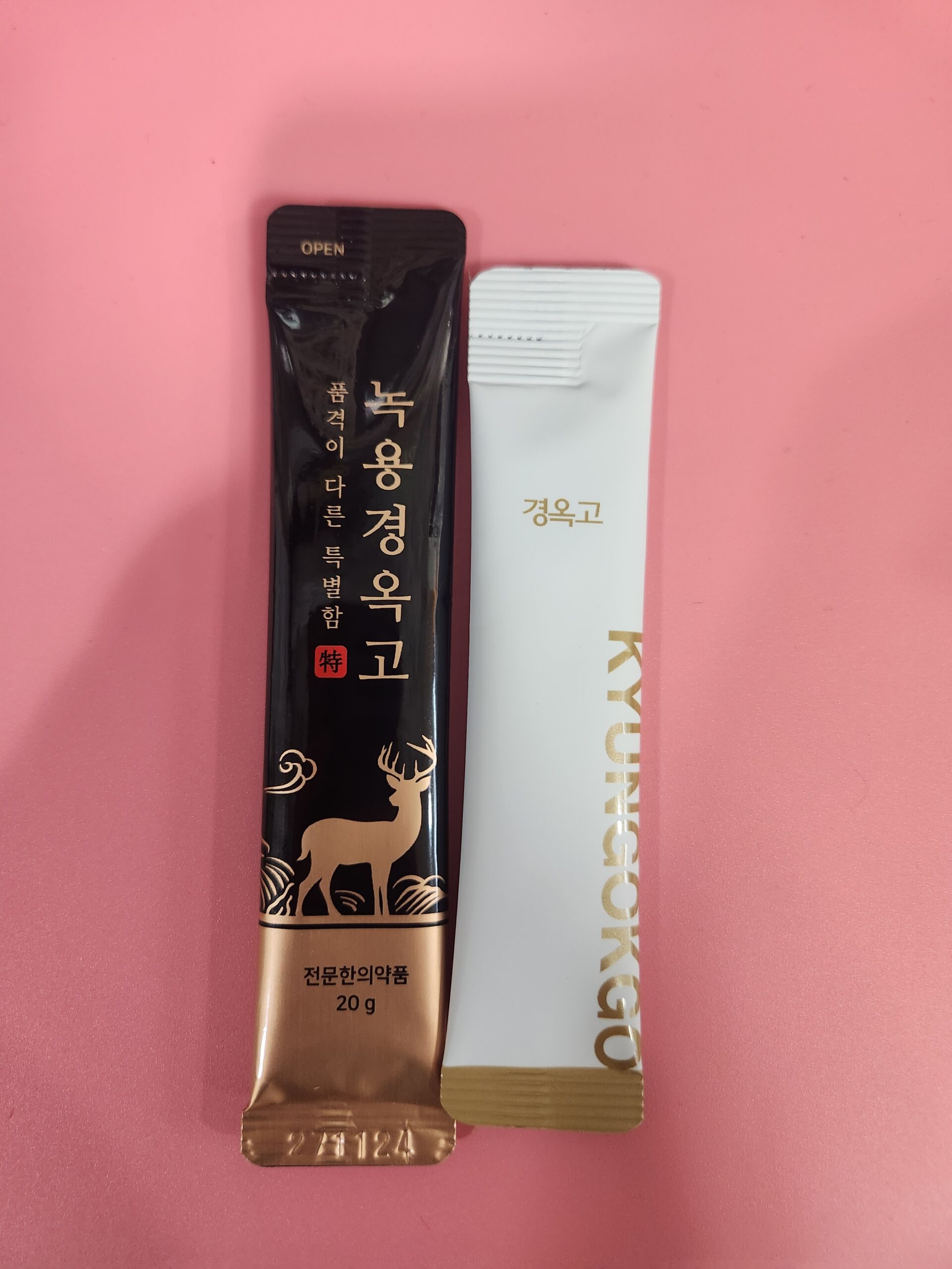 녹용 경옥고 — 산삼 녹용 경옥고 스틱